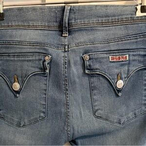 Hudson Collin Jeans Light Blue Cropped Denim